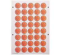 DOITOOL Temporanei Tema Basket Adesivi Per Donne Grandi Finti Per Feste Partite e Vacanze