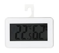 DOITOOL Termometro Igrometro Digitale per Frigorifero con Allarme Temperatura Misuratore di Umidità Interno Mini Dispositivo Multifunzione con Magnete per Monitoraggio Preciso