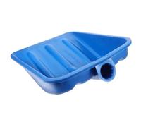 DOITOOL Testa di Badile Neve in Plastica Resistente e Spessa per Rimozione Ghiaccio e Neve Accessorio Superficie Liscia e Sicura per Uso Invernale