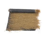 DOITOOL Tetto di Paglia Artificiale Riutilizzabile Rotolo Prato Sintetico Decorativo Resistente al Sole Copertura Tetto Finta per Giardino e Patio Stile Country