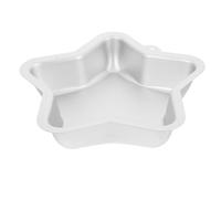 DOITOOL Tortiera a Forma di Stella in Lega di Alluminio Resistente, Teglia per Dolci da Forno Cottura Uniforme, Stampo per Torte per Compleanni, Matrimoni e Feste, Teglia da Plumcake