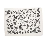 DOITOOL Trasferimenti sotto Smalto per Ceramica Decalcomanie a Farfalla Blu, Set DIY per Artigianato in Porcellana, Colori Vivaci e Resistenti per Progetti Creativi a Casa