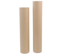 DOITOOL Tubo Portaoggetti Estensibile in Carta Kraft 35 Cm-62 Cm Diametro Interno 6 Cm per Poster e Dipinti Cinesi, Scatola Porta Pezzi per Calligrafia e Conservazione Arte Tradizionale,