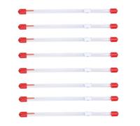DOITOOL Ugelli e Aghi per Aerografo Colore Casuale 0,2mm Set 10 Pezzi in Acciaio Inossidabile Precisione Professionale Ricambi Compatibili per Pittura e Hobby