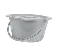 DOITOOL Urinal in Plastica Portatile Con Coperchio Per Anziani Donna e Uomo Vaso Da Notte Compatto Con Liscio e Base Stabile Vasino Lettino Facile Da Pulire e Trasportare