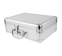 DOITOOL Valigetta Portautensili in Lega di Alluminio Compatta e Resistente con Serratura Combinazione Custodia Multifunzione per Trasporto Sicuro di Strumenti per Uso Professionale e