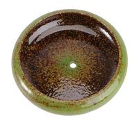 DOITOOL Vaso in Ceramica Idroponico Verde per Piante da Interno da Acqua, Design Pratico per Ufficio e Scrivania, Fioriera Creativa per Piante Finte che Sembrano Vere
