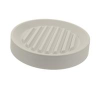 DOITOOL Vassoio per Piante con Ruote Supporto Portavaso Rotondo in Materiale Rinforzato Sottovaso Decorativo con Raccogligoccia Integrato per Facilità di Spostamento Bianco