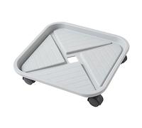 DOITOOL Vassoio per Vasi da Fiori Ruote Base Quadrata Piccolo per Utensili Design capacità di Carico Buona