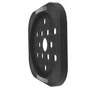 DOITOOL Vassoio Porta-bombola del Gas Rotondo in Plastica Ruote Girevoli a 360°, Supporto Mobile per Serbatoio di Gas Grande Capacità di Carico, per Uso Domestico e Cucina