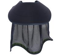 DOITOOL Visiera Parasole per Casco di Sicurezza da Lavoro Strisce | Ambienti a Bassa Luce e Cantieri, Tessuto e Plastica, Colore Blu Navy, Leggera