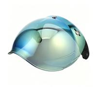 DOITOOL Visiera per Casco Moto a Tre Bottoni in Pc, Trasparente | Interfaccia Standard a Scatto, Alta Trasmittanza Luminosa, Visione Chiara, Resistente AI Graffi, Montaggio Semplice