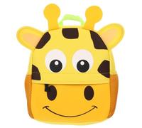 DOITOOL Zaino per Cartoons Backpack in Neoprene Giallo, Grande Capacità, Tasca Laterale e Spallacci Larghi Regolabili, per Scuola e Viaggio