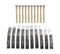 Doiyislem Attrezzo Per La Riparazione Delle Scatole Elettriche - 10 Pezzi Strumento Di Ristrutturazione - Riparatore Per Scatole Nascoste Con Denti | Per L Installazione Di Prese Domestiche E Per La