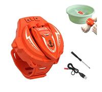 Doiyislem Imbarcazione Radiocomandata | 2.4 GHz Nave Divertente Portatile,Barche Per Bambini Con Batteria Ricaricabile - Per Ragazzi E Ragazze, Interno Ed Esterno, Estate, Vasca Da Bagno, Lago, Fiume
