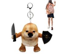 Doiyislem Portachiavi Peluche,Simpatico Peluche per Scrivania - Morbidi Cani di per Bambini | per Bambini, Borsa, Zaino, Casa, Ufficio, Scuola, Scrivania, Festa di Compleanno