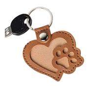 Doiyislem Portachiavi Raccolta Cane | Pendente in Pelle per Borsa - Portachiavi Ricordo per Raccolta Memoria Regalo Zaino Adulti Bambini Compleanno Natale