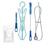 Doiyislem Spazzola per Pulizia Sacca idrica,Spazzola per Pulizia Sacca idrica - Kit Spazzola per Bottiglie con Telaio per Asciugatura | Prodotti per la della Borsa per l'idratazione