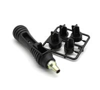 DOJA Barcellona | Perforatori per Tubi Irrigazione | con Adattatori | 7 mm | Strumento di Perforazione per Irrigazione a Goccia | Punzonatrice Gocciolatore | Punzone Dentato per Tubo Giardino