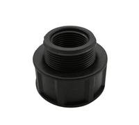 DOJA Barcelona | Adattatore per Cisterna Universale | Doppia Filettatura Maschio-Femmina | 4 pz | Adattatore per Serbatoio Ø 1 1/2-1" | Adattatore per Tanica | Raccordi per Bidone/Barile/Cisterne