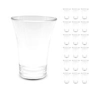 DOJA Barcelona | Bicchieri Shot Plastica Policarbonato | 4 cl | 18 Pezzi | Mini Bicchieri Shot Aperitivo, Liquore