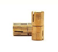 DOJA Barcelona | Cerniera a Botte 14mm | 4 Pezzi | Cerniere Invisibili e Silenziose | 180 Gradi | Cardini a Scomparsa Tavolo Pieghevole, Armadio, Mobili Portagioie