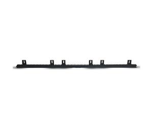 DOJA Barcelona Cremagliera Nylon Cancello - 1m - Facile Installazione - Binario Dentato per Cancello Scorrevole Resistente - Modulo 4 Cremagliera per Porta Scorrevole Esterna