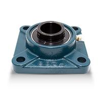 DOJA Barcelona | Cuscinetti a Sfera con Supporto UCF 206 | PACK 4 | Cuscinetto UCF206 - Interno Ø 30mm | Supporto Cuscinetti F206 | Cuscinetti con Supporto Sferico | Cuscinetti per Usi Industriali