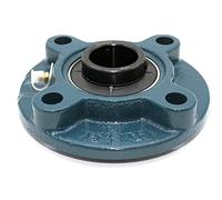 DOJA Barcelona | Cuscinetti con Supporto UCFC 205 | 2 Supporti Cuscinetti a Sfera | 25 * 115 * 34mm | Sfere Acciaio | Cuscinetti a Sfera con Supporto per Compensare Errori di Allineamento dell'Albero