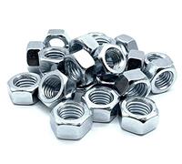 DOJA Barcelona | Dadi | 25 Dado Esagonale M14 | Acciaio Zincato | Dadi Assortiti 11x22 mm | Set Dadi Esagonali Filettati | Kit Dadi Elementi di Fissaggio in Interni ed Esterni | Minuteria Ferramenta