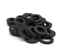 DOJA Barcelona | Guarnizione Piatta Gomma | 3/4" | 25 Unità | Guarnizione O'Ring Lavandino, Rubinetto, Doccia | Guarnizioni Piatte Idrauliche Doccia | Rondelle Piatte in Gomma per Bagno, Cucina