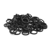 DOJA Barcelona | Guarnizioni Idrauliche Larghe | 1" | 50 Unità | Guarnizioni in Gomma | 14,5x8x2mm | Rondelle Gomma EPDM | O Ring Guarnizioni Larghe | Per Tubo Scarico Lavatrice, Sifone, Lavandino