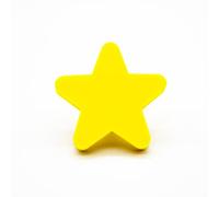 Doja Barcelona | Manopola per cassetti e mobili per bambini, motivo a stella, 50x48 mm, bottoni rotondi, pomello per armadio, cassettiera
