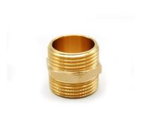 DOJA Barcelona | Raccordi Ottone | Maschio | 1/2" | Riduttore Filettato | Raccordi Idraulici Ottone per Aria, Acqua, Gas, Combustibile, Olio | Nipplo Ottone per Rubinetto per la Circolazione nel Tubo