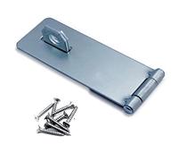 DOJA Barcelona | Porta Lucchetto | 100x1,5mm | Chiusura per Lucchetto | Porta Esterna e Interna | Cerniera per Lucchetto Acciaio | Chiusura per Lucchetto Porte, Armadietti Cassetti, Armadio