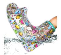 DOJA Barcelona | Protezione Impermeabile Braccio per Bambini | 392x535mm | Copertura Gesso per Braccio in PVC con Chiusura Silicone | Copri Gesso per Bambino e Adolescente | Acqua Doccia e Piscina
