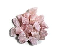 DOJA Barcelona | Quarzo Rosa Pietra Grezza | Dimensioni 2-5 cm | 250g | Cristalli Naturali | Quarzo Rosa Pietra Naturale | Cristalloterapia Pietre Curative | Rilassa i Nervi e Migliora l'Autostima
