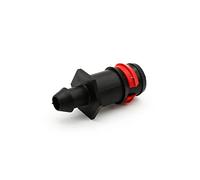 DOJA Barcelona | Raccordi per Tubi Sicurezza Irrigazione | 100 pz | Connettori Tubo Irrigazione per Manicotto Gocciolante | Ø16mm | Raccordo Tubo Acqua Giardino | Giardino, Tubo Scarico, Irrigazione