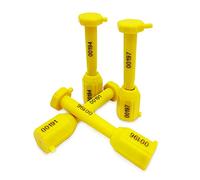 DOJA BARCELONA | Sigilli di Sicurezza Container | 10 Pezzi | Sigilli di Garanzia Color Giallo | Sigillo Sicurezza a Chiodo | Uso: Container, Chiusure di Sicurezza, Cassette di Sicurezza