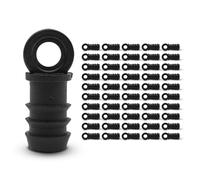 DOJA Barcelona | Tappo Finale Tubo Irrigazione | 12mm | Tappo Fine Linea Ala Gocciolante | 50 Pezzi | Tappo Chiusura Irrigazione per Impianti di Irrigazione Agricola | Connettore Irrigazione