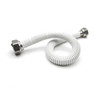 DOJA Barcelona | Tubo Estensibile Gas | H-H | 1/2-3/4 | 300-470mm | 1 Unità | Tubo Flessibile Gas Metano/Butano/per Stufa, Caldaia, Condizionatore | Flessibile Bombola Gas Esterno