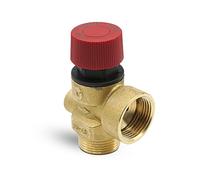 DOJA Barcelona | Valvola di Sicurezza | 1 Pezzo | 3/4" | 7 Bar | Per Caldaia, Acqua, Impianto Boiler Elettrico, Condizionatori