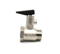 DOJA Barcelona | Valvola Sicurezza Scaldabagno | 1/2" Maschio-Femmina con Leva | 8,5 ± 0,5 Bar| Valvola di Sicurezza Caldaia, Valvola di Sicurezza pressione, Valvola Sicurezza Scaldabagno Elettrico