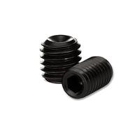 DOJA industrial | Brugola di arresto M6 x 8mm | PACK 25 | Vite senza Testa con esagono incassato | Viti di arresto estremità smussata