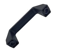 DOJA INDUSTRIAL | Maniglia di Plastica Nera | 2 Pezzi | 109 mm | Montaggio Frontale | Maniglia Ponte | Per Saldatrice, Macchina e Utensili Industriali