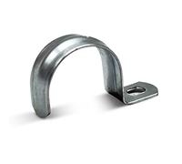 DOJA Industrial | Pinze a Clip Tubi | Diametro 26 mm | 25 Pezzi | Forma a S | Morsetto di Collegamento Anello | Anello Tubo Morsetto | Fascetta per Tubi | Multifunzione: Passacavi, Tubo Acqua, Gas...