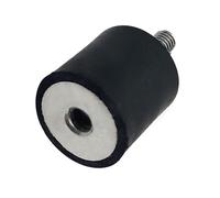 DOJA INDUSTRIAL | Silent Block M6 | 20X20 | Maschio-Femmina | 4 Pezzi | Supporti