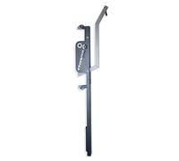 DOKAFI.com Supporto da Parete Girevole Staybike per eBike e MTB, Portabici, Bikelift, Montaggio a Muro, Grigio, Verniciatura a Polvere, con Ammortizzatore a Gas, Modello "M" per biciclette di 15-24 kg