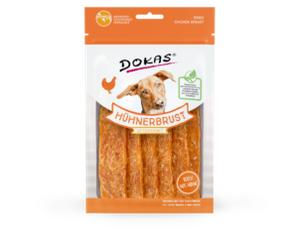 Dokas 70gx3 Hühnerbrust getrocknet Hund