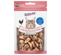 Dokas Cuori di pollo liofilizzati Snack per gatto - 15 g